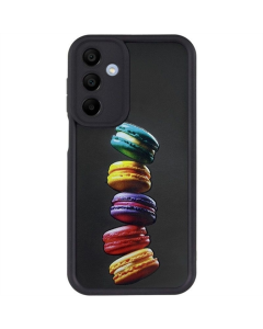 Чехол-накладка для Samsung A16 4G/5G Prestige Черный (Black Macarons)