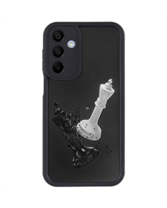 Чехол-накладка для Samsung A16 4G/5G Prestige Черный (Black Chess)