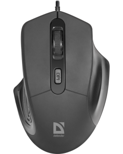 Миша бездротова Defender Datum MB-347 Чорна (Black)