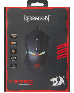 Миша ігрова Redragon Nemeanlion 2 6 кнопок 7200dpi USB Чорна (Black)