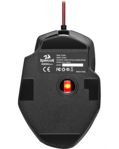 Миша игровая Redragon Tiger2 6 кнопок 3200 dpi USB Черная (Black)