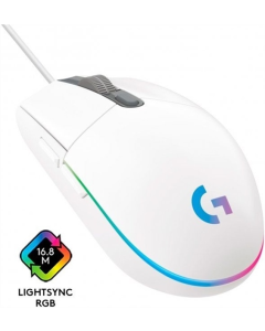 Миша Logitech G102 LIGHTSYNC Белая (Белый)