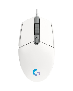 Миша Logitech G102 LIGHTSYNC Белая (Белый)