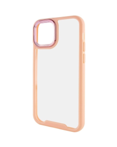 Чохол накладка для iPhone 12/12 Pro TPU+PC Lyon Рожева (Pink)