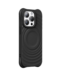 Чохол накладка для iPhone 12/12 Pro TPU Orbit MagSafe Чорна (Black)