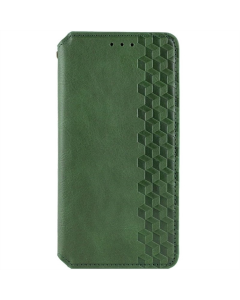 Чохол кейс для Samsung S24 Ultra GETMAN Cubic (PU) Зелений (Green)