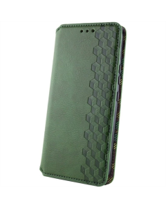 Чохол кейс для Samsung S24 Ultra GETMAN Cubic (PU) Зелений (Green)