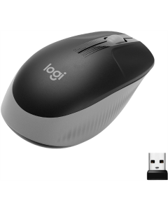 Миша бездротова Logitech M190 EMEA Сіра (Mid Gray)