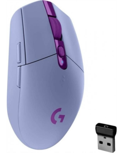 Миша бездротова Logitech G305 LIGHTSPEED Фіолетова (Lilac)