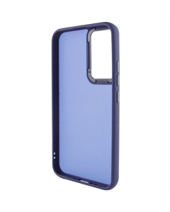 Чехол-накладка для Samsung S24 Ultra Lyon Frosted TPU+PC Синий (Темно-синий)