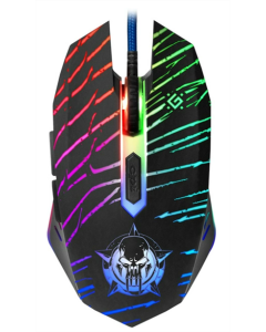 Миша Defender Dark Agent GM-590L 6 кнопок 12800dpi Чорна (Black)