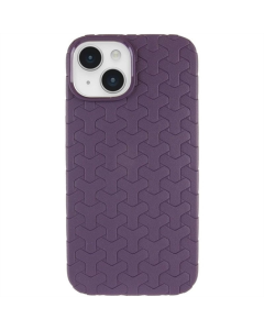 Чехол-накладка для iPhone 12/12 Pro TPU Weaving Пурпурный (фиолетовый)