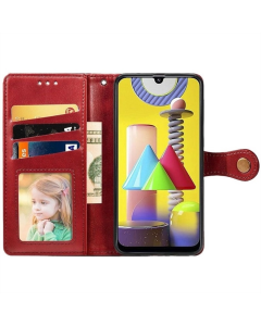 Чохол кейс для Samsung A13 GETMAN Gallant (PU) Червоний (Red)