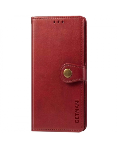 Чохол кейс для Samsung A13 GETMAN Gallant (PU) Червоний (Red)