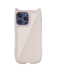 Чохол накладка для iPhone 12/12 Pro TPU Cat Бежива (Antique White)