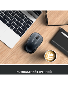 Миша бездротова Logitech M325s Чорна (Dark Silver)