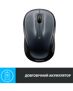 Миша бездротова Logitech M325s Чорна (Dark Silver)