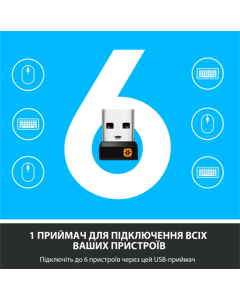 Миша бездротова Logitech M325s Чорна (Dark Silver)