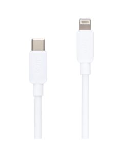 USB кабель Hoco X96 Hyper Type-C to Lightning 20W 0.25м. Білий (White)