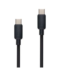 USB-кабель Hoco X96 Hyper Type-C to Type-C 60W 0.25м. Черный (Black)