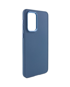 Чехол-накладка для Samsung A53 5G Bonbon Metal Style TPU Синий (Космос синий)