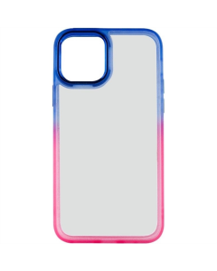 Чехол-накладка для iPhone 11 Pro TPU+PC серии Fresh Sip Розово-Синий (Pink Blue)