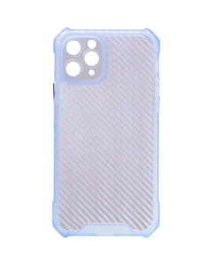 Чохол-накладка для iPhone 11 Pro TPU серії Ease Carbon кольору Синій Прозорий (Blue Translucent)
