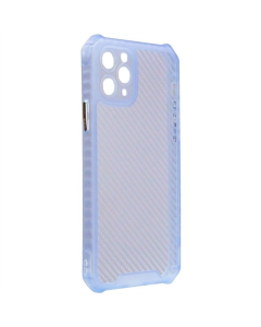 Чохол-накладка для iPhone 11 Pro TPU серії Ease Carbon кольору Синій Прозорий (Blue Translucent)