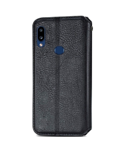Чохол кейс для Samsung A10s GETMAN Cubic (PU) Чорний (Black)