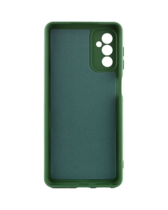 Чохол-накладка для Samsung M23 5G GETMAN Liquid Silk Full Camera TPU Зелена (Темно-зеленый)