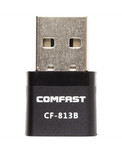 Wi-Fi адаптер Comfast CF-813B Чорний (Black)