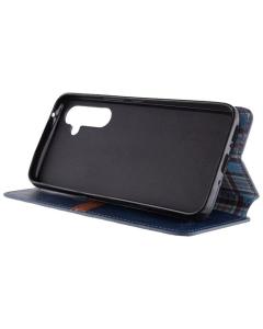 Чохол кейс для Samsung A36 5G/A56 5G GETMAN Cubic (PU) Синій (Blue)