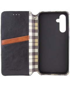 Чохол кейс для Samsung A36 5G/A56 5G GETMAN Cubic (PU) Чорний (Black)