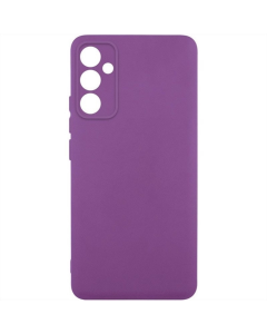 Чехол-накладка для Samsung A36 5G TPU GETMAN Liquid Silk с полной камерой Фиолетовый (Виноград)