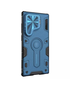 Чохол накладка для Samsung S25 Ultra Nillkin CamShield Armor Prop TPU+PC Синя (Blue)