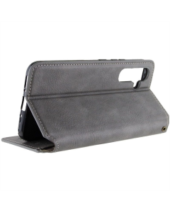 Чохол кейс для Samsung A14 4G/5G GETMAN Cubic (PU) Сірий (Gray)