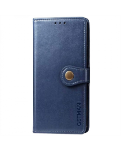 Чохол кейс для Samsung A14 4G/5G GETMAN Gallant (PU) Синій (Blue)