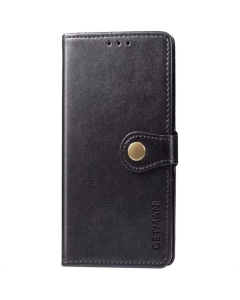 Чехол кейс для Samsung A14 4G/5G GETMAN Gallant (PU) Черный (Black)