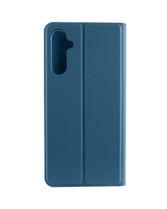 Чехол кейс для Samsung A14 4G/5G GETMAN Elegant (PU) Синий (Blue)