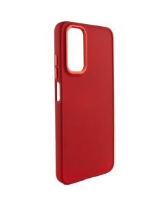 Чехол-накладка для Samsung A14 4G/5G Bonbon Metal Style TPU Красный (Red)