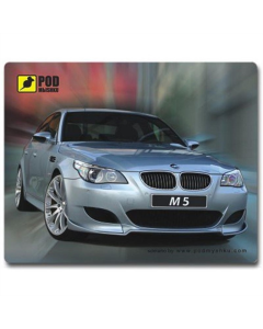Килимок для миші Pod Mishkou БМВ M5 Сірий (Gray)