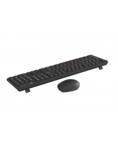 Клавіатура бездротова Maxxter KMS-WCM-02B-UA + миша Чорна (Black)