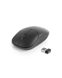 Клавіатура бездротова REAL-EL Kit 551W + миша Чорна (Black)