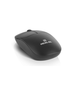 Клавіатура бездротова REAL-EL Kit 551W + миша Чорна (Black)