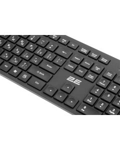 Клавіатура бездротова 2E MK420 + миша Чорна (Black)