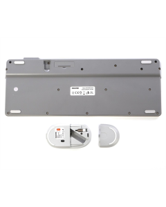 Клавіатура бездротова Maxxter KMS-WCM-03G-UA + миша Чорна (Black)