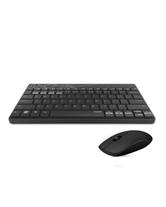 Клавіатура бездротова Rapoo 8000M + миша Чорна (Black)