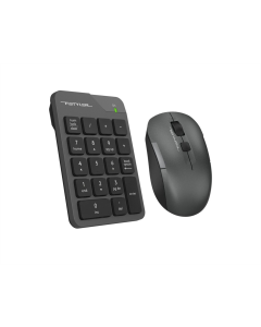 Беспроводная цифровая клавиатура Fstyler FG1600C Air2 + мышь Серая (Gray)