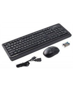 Клавіатура ігрова A4Tech FG1012 + миша Чорна (Black)