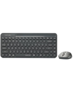 Клавіатура бездротова A4Tech Fstyler FG3200 Air + миша Сіра (Grey)